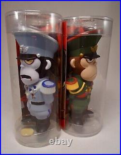 2 Funko MONKEY VS. ROBOT Spastik Plastik NIP vinyl war dictator figures LTJ POP