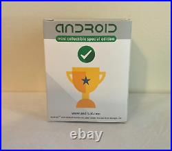 Android Mini Collectible Figure Google Edition Google Consumer Surveys RARE