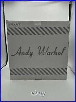 Andy Warhol Bust (Iridescent) 2022 Kidrobot 12 Vinyl Figure