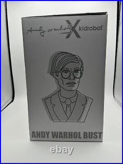 Andy Warhol Bust (Iridescent) 2022 Kidrobot 12 Vinyl Figure