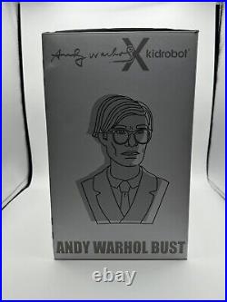 Andy Warhol Bust (Iridescent) 2022 Kidrobot 12 Vinyl Figure