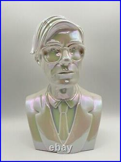 Andy Warhol Bust (Iridescent) 2022 Kidrobot 12 Vinyl Figure