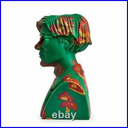 Andy Warhol Bust Kid Robot Vinyl Art Sculpture Dollar Sign Variant