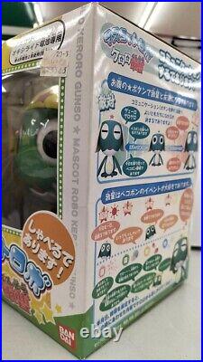 BANDAI Keroro Gunso Sgt. Sergeant Frog Talking Mascot Robot Figure Used