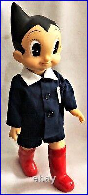 BILLIKEN 18 ASTROBOY wCLOTH SCHOOLBOY UNIFORM VTG MIGHTY ATOM MIB ANIME ROBOT