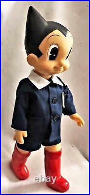 BILLIKEN 18 ASTROBOY wCLOTH SCHOOLBOY UNIFORM VTG MIGHTY ATOM MIB ANIME ROBOT