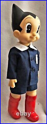 BILLIKEN 18 ASTROBOY wCLOTH SCHOOLBOY UNIFORM VTG MIGHTY ATOM MIB ANIME ROBOT