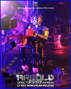 BLACKSED Tokusatsu Vinyl Arnold Robots Designer Collection Figures Vinyl H22CM