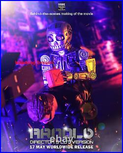 BLACKSED Tokusatsu Vinyl Arnold Robots Designer Collection Figures Vinyl H22CM