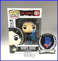 Bd Wong Signed Autograph Mr Robot Pop 481 Beckett Bas White Rose