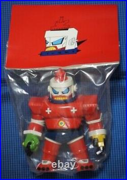 Brand new poorkook robot pa robot soft vinyl figure poorkooktoy