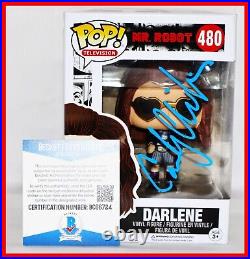 Carly Chaikin Signed Autographed Darlene Mr Robot Funko Pop Beckett PSA JSA