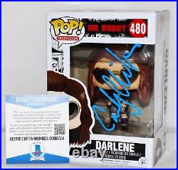 Carly Chaikin Signed Autographed Darlene Mr Robot Funko Pop Beckett PSA JSA