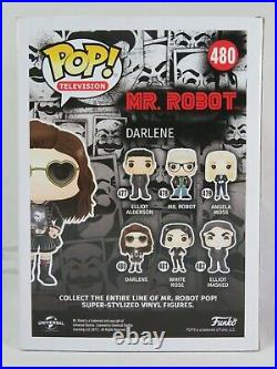 Carly Chaikin Signed Autographed Darlene Mr Robot Funko Pop Beckett PSA JSA