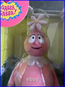 FOOFA YO GABBA GABBA Flocked Vinyl Art Toy Rare 2007 KID ROBOT