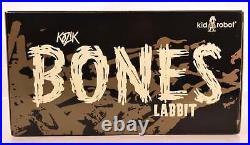 Frank Kozik Kidrobot Labbit Bones Glow GID 10 Vinyl Figure Signed