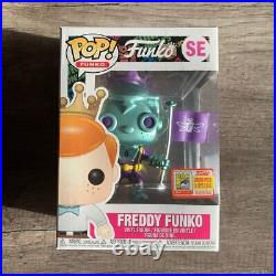 Freddy Funko metallic teal robot