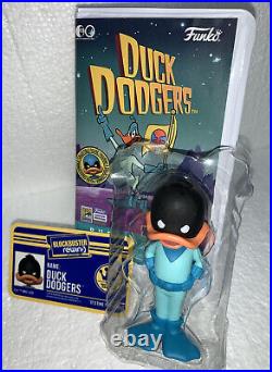 Funko Duck Dodgers Blockbuster Rewind Figure SDCC LE 2023 Chase SET