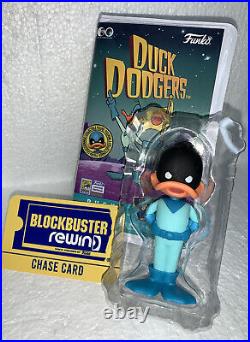 Funko Duck Dodgers Blockbuster Rewind Figure SDCC LE 2023 Chase SET