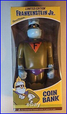 Funko Frankenstein Jr. Limited edition 12 inch coin bank Hanna Barbera robot