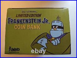 Funko Frankenstein Jr. Limited edition 12 inch coin bank Hanna Barbera robot