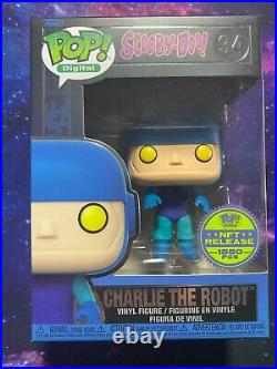 Funko POP! Charlie The Robot Scooby-Doo! LE 1550 Legendary Digital Pop