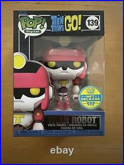 Funko POP Digital Teen Titans Go Titan Robot #139 Limited To 999 Pieces