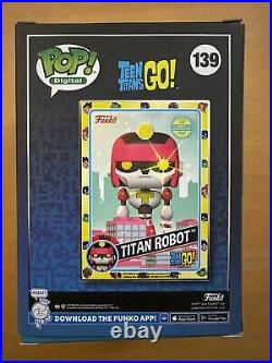 Funko POP Digital Teen Titans Go Titan Robot #139 Limited To 999 Pieces