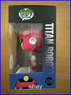 Funko POP Digital Teen Titans Go Titan Robot #139 Limited To 999 Pieces