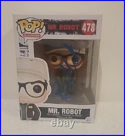 Funko POP! MR ROBOT #478 Signed RAMI MALEK COA