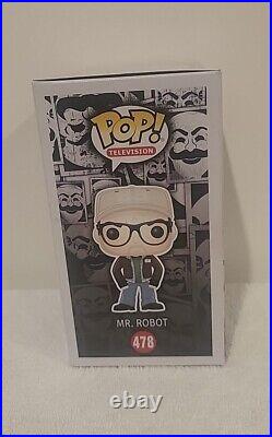 Funko POP! MR ROBOT #478 Signed RAMI MALEK COA