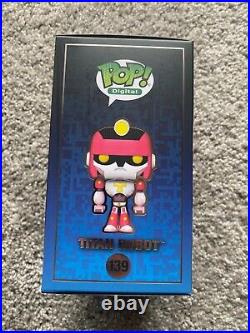 Funko POP! Teen Titans Go! #139 Titan Robot Grail LE 999 withSoft Protector! Mint