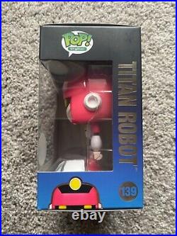 Funko POP! Teen Titans Go! #139 Titan Robot Grail LE 999 withSoft Protector! Mint