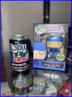 Funko Pop Charlie The Robot & Witch Doctor Soda! Scooby Doo