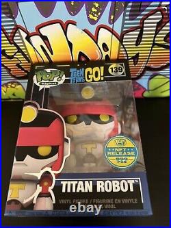 Funko Pop Digital #139 Titan Robot Grail 999 Pcs Teen Titans Go! Misprint ERROR