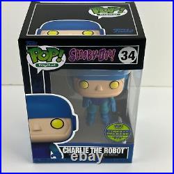 Funko Pop Digital CHARLIE THE ROBOT 34 SCOOBY-DOO Legendary COLLECTOR HIGH GRADE