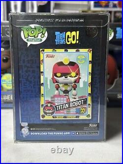 Funko Pop! Digital Teen Titans Go! Titan Robot #139 (Grail LE 999)