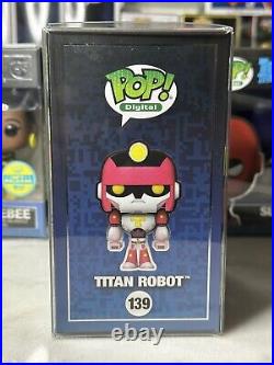 Funko Pop! Digital Teen Titans Go! Titan Robot #139 (Grail LE 999)