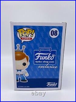 Funko Pop Freddy Funko #08 Gold Robot Exclusive Vinyl Figure 2000pcs withProtector