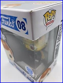 Funko Pop Freddy Funko #08 Gold Robot Exclusive Vinyl Figure 2000pcs withProtector