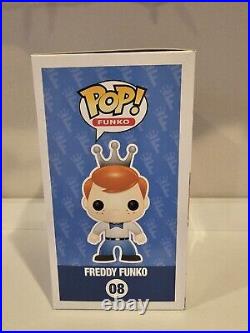 Funko Pop! Freddy Funko #08 Gold Robot Funko Shop Exclusive LE 2000 Vaulted 2016