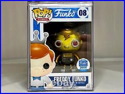 Funko Pop! Freddy Funko 08 Robot Gold / Funko Shop LE 2000pcs MINT