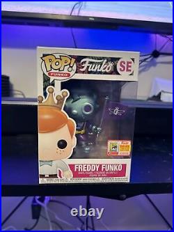 Funko Pop! Funko Freddy Funko Teal & Purple Space Robot SDCC 2018 LE 2000