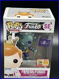 Funko Pop! Funko Freddy Teal & Purple Space Robot Astronaut 2018 SDCC 2000 pcs