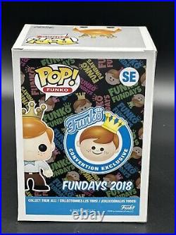 Funko Pop! Funko Freddy Teal & Purple Space Robot Astronaut 2018 SDCC 2000 pcs