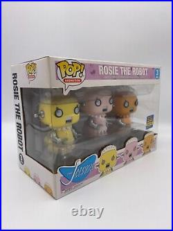 Funko Pop Rosie The Robot 3Pack The Jetsons Animation Vinyl Figures 2017 SDCC