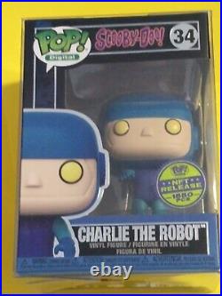 Funko Pop! Scooby-Doo #34 Charlie the Robot LE 1,550 pcs withhardstack