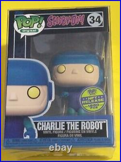 Funko Pop! Scooby-Doo #34 Charlie the Robot LE 1,550 pcs withhardstack