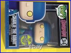 Funko Pop! Scooby-Doo #34 Charlie the Robot LE 1,550 pcs withhardstack