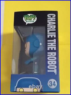 Funko Pop! Scooby-Doo #34 Charlie the Robot LE 1,550 pcs withhardstack